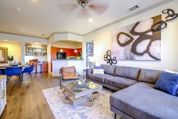 9’ Ceilings with two-tone crown molding